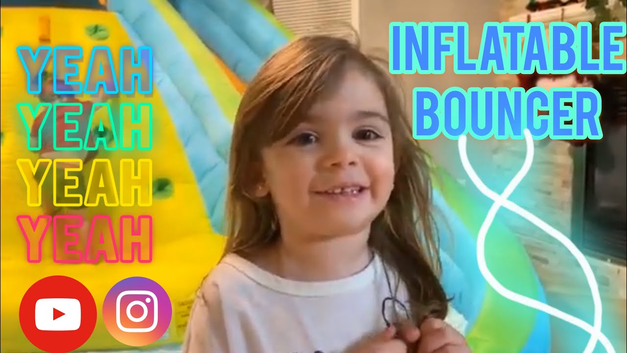 Inflatable Bouncer  l Little Tykes l Outdoor water inflatable