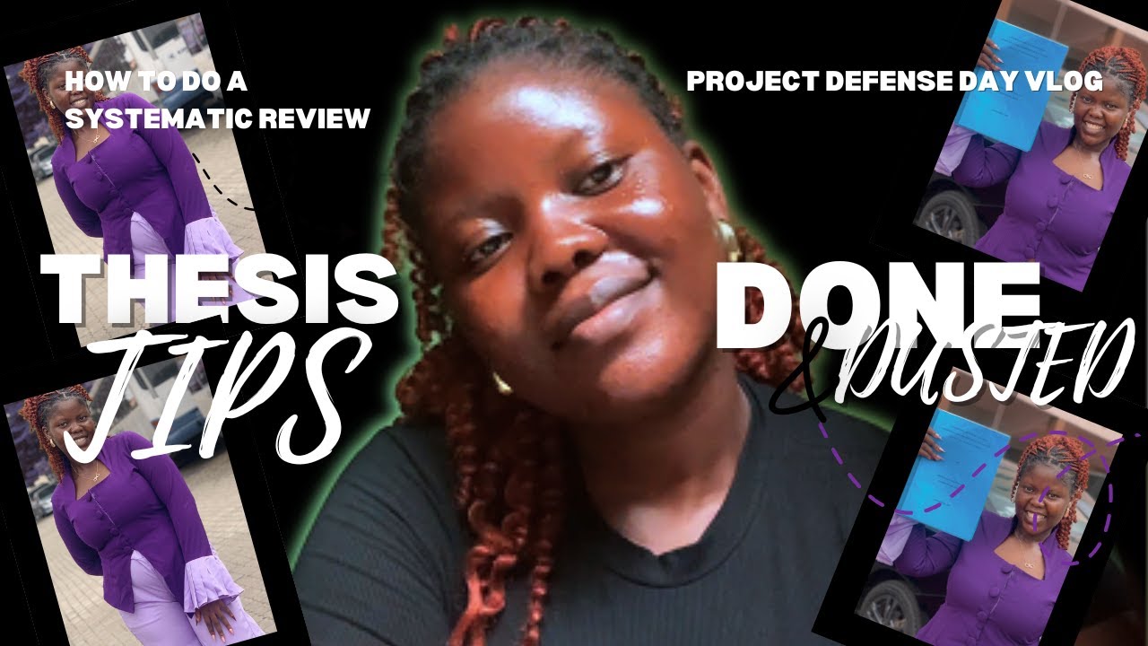 How to do a systematic review project| Project Defense Day Vlog