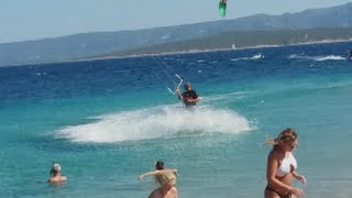 Kiteboarding in Croatia ( Bol - Brac Island ) by mbeslic 5,753 views 7 years ago 1 minute, 6 seconds