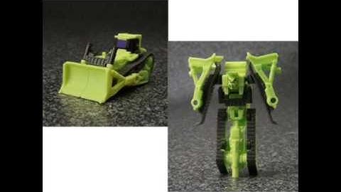 Images of G1 repaint EZ legends Devastator.wmv