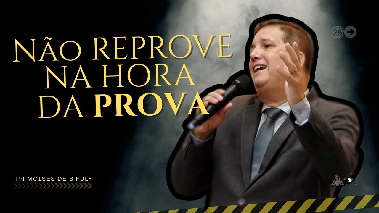 NÃO REPROVE NA HORA DA PROVA I PR MOISÉS DE BARROS FULY