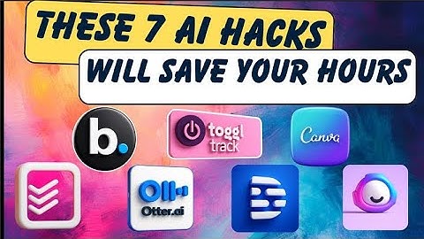 7 Powerful AI Tools to Boost Productivity & Creativity in 2025 | Jasper, Canva, Otter & More