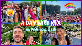 ADayWithNex | ไปเดินงาน Pride 2022 🏳️‍🌈ที่ Lille🇫🇷คนเยอะมาก สนุกมาก ภูมิใจมาก‼️รวมภาพบรรยากาศ