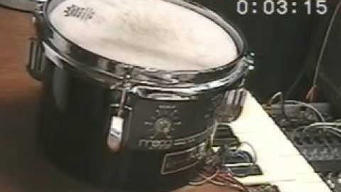 Moog 1130 Percussion Controller First Test...