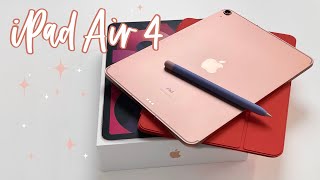 iPad Air 4 ROSE GOLD - unboxing & first look 💕 screenshot 1