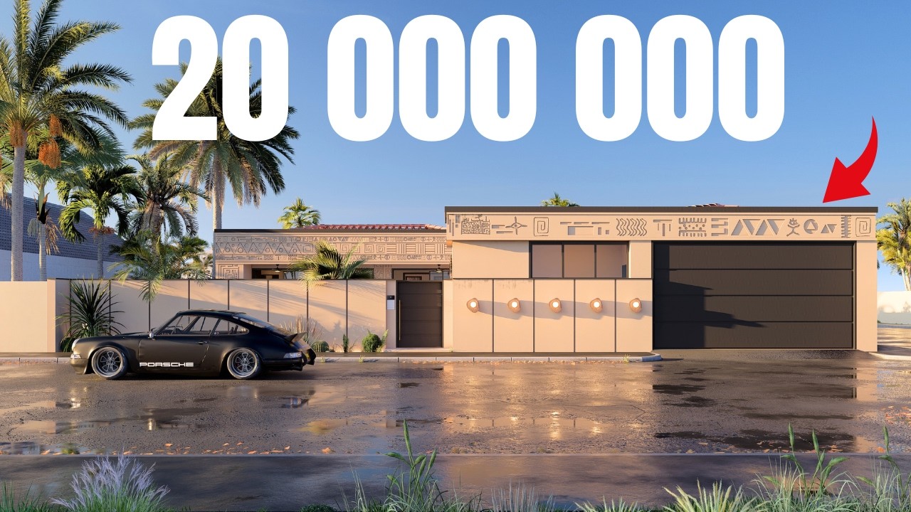 Construis Cette Villa en Afrique avec 20 Millions de FCFA. (Guide Complet 45min)