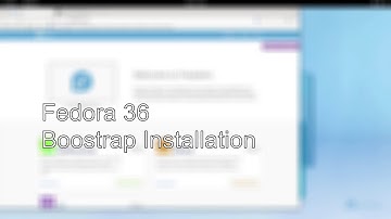 Fedora 36 Bootstrap Installation | Fedora 36 Workstation Command Line Instillation