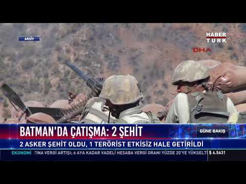 Batman'da çatışma: 2 şehit