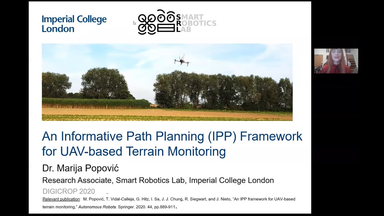 Marija Popović - An informative path planning framework for UAV-based ...