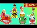 Đồ chơi trẻ em TI VI THẦN KỲ VÀ SÁNG TẠO CON VẬT BẰNG ĐỒ CHƠI NHẬT BẢN TOYSREVIEW DIY PAPER STICKER