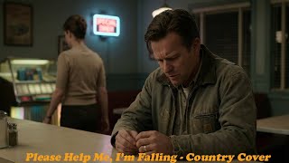 Download Lagu Please Help Me, I'm Falling (Hank Locklin) - Lyrics Video - Country Cover MP3