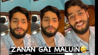 ZANAN GAI MALUiN  🤣🤣 FUNNY KASHMIRI JOKES BY @maliksuhail02