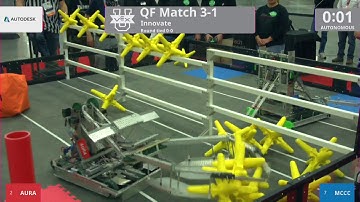 2017 VEXU Innovate QF3-1 - AURA vs MCCC - 40 to 11