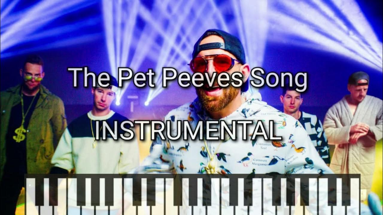 The Pet Peeves Song Dude Perfect (INSTRUMENTAL) YouTube
