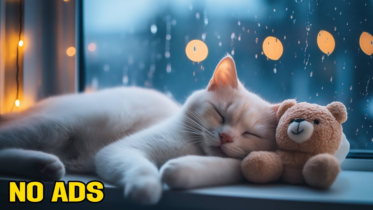 Deep Sleep Music For Cat 🐈 Soothing Sounds Reduce Anxiety & Calms Your Cat & Relaxation