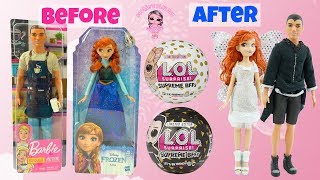 LOL Surprise BFFS Custom Barbie Dolls into LOL Surprise Supreme BFFs Leather and Lace