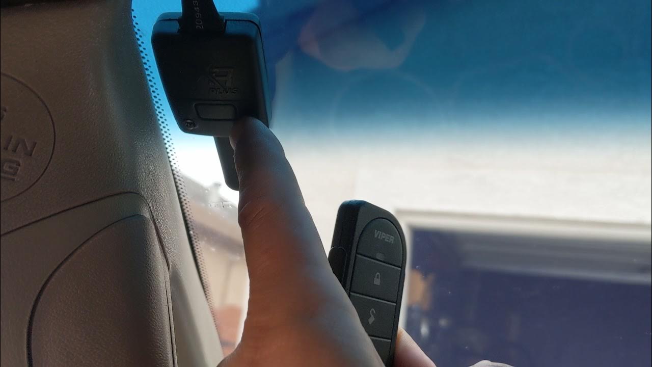 Viper 7146v remote program - YouTube