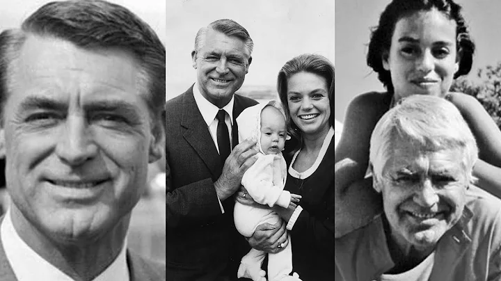 Actor Cary Grant Family Photos With Wife, Son, Dau...