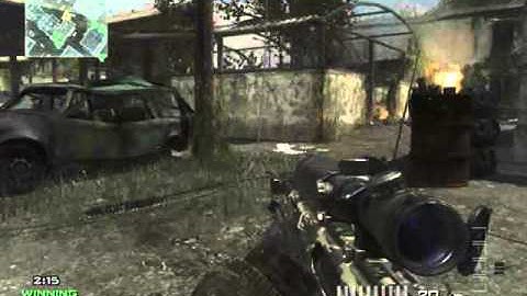 MW3: Sniper double kill!