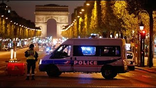巴黎香榭丽舍大街枪杀警察