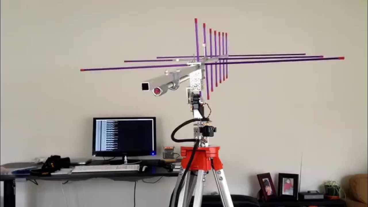 boresight satellite antenna tracker test YouTube