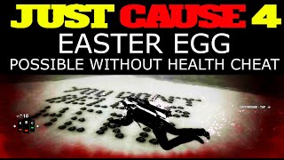 Just Cause 4 You Dont Belong Here Easter Egg without Cheats