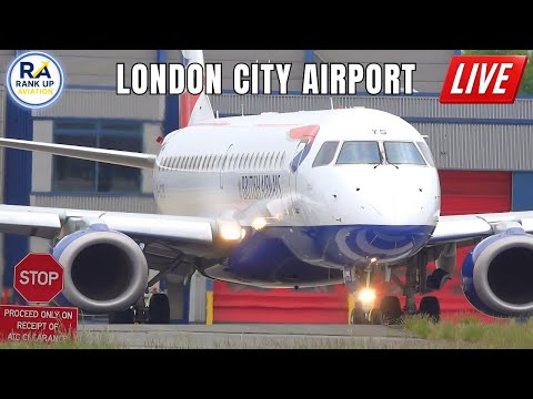🔴London City Airport LIVE ✈️ | Friday Special Stream | Plane Spotting from LCY | 11 July 2025