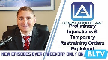Preliminary Injunctions and Temporary Restraining Orders Explained  Learn About Law