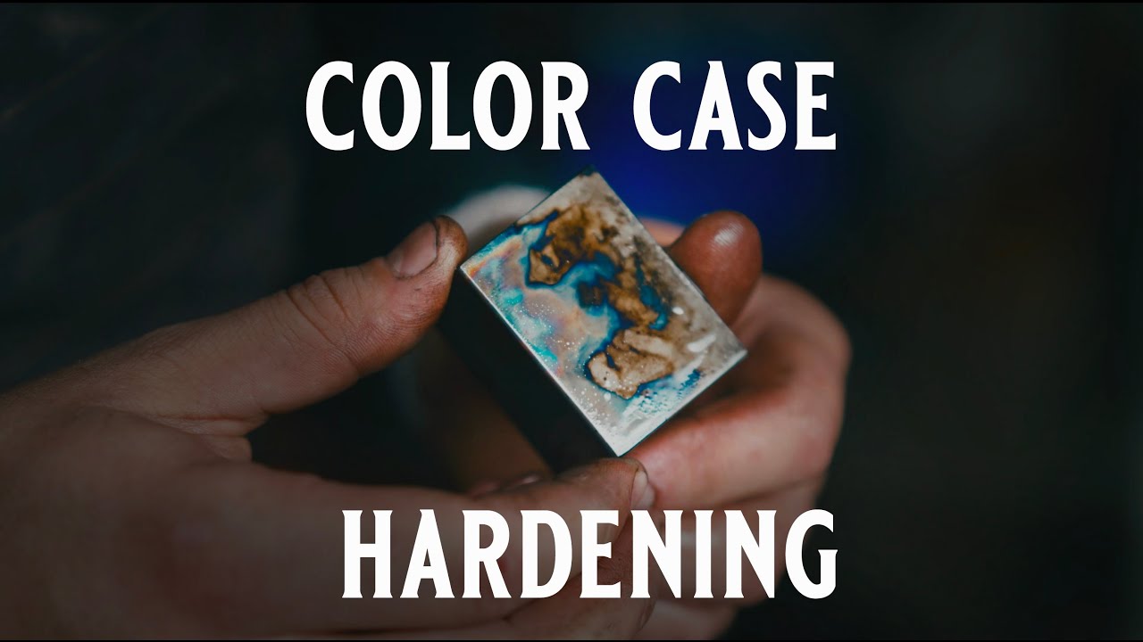 Color Case Hardening - Angle Iron Test Piece