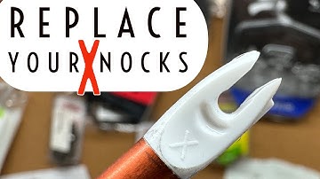 Nock Too TIGHT? Quick Tip For Better Nock Fit / Accuracy