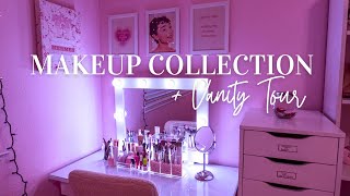 VANITY TOUR + MAKEUP COLLECTION!