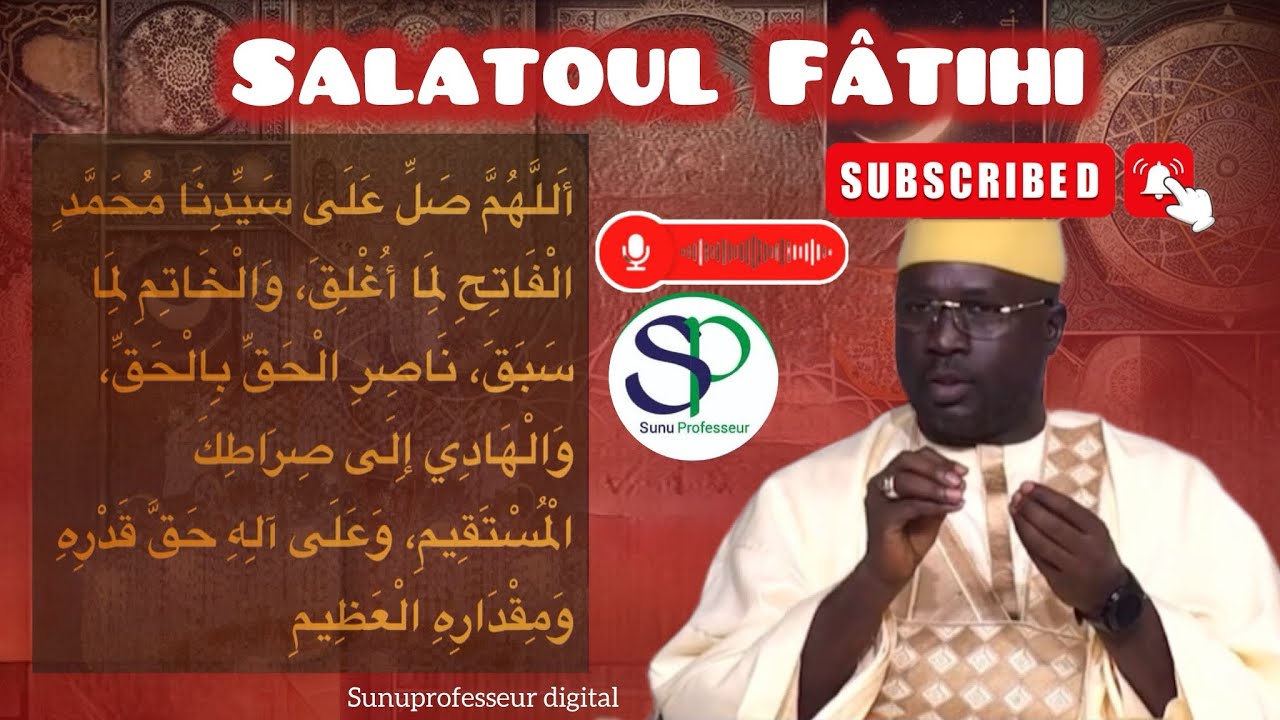 Salatoul Fâtihi Pr mame Ousmane Ndiaye #abonnetoi 