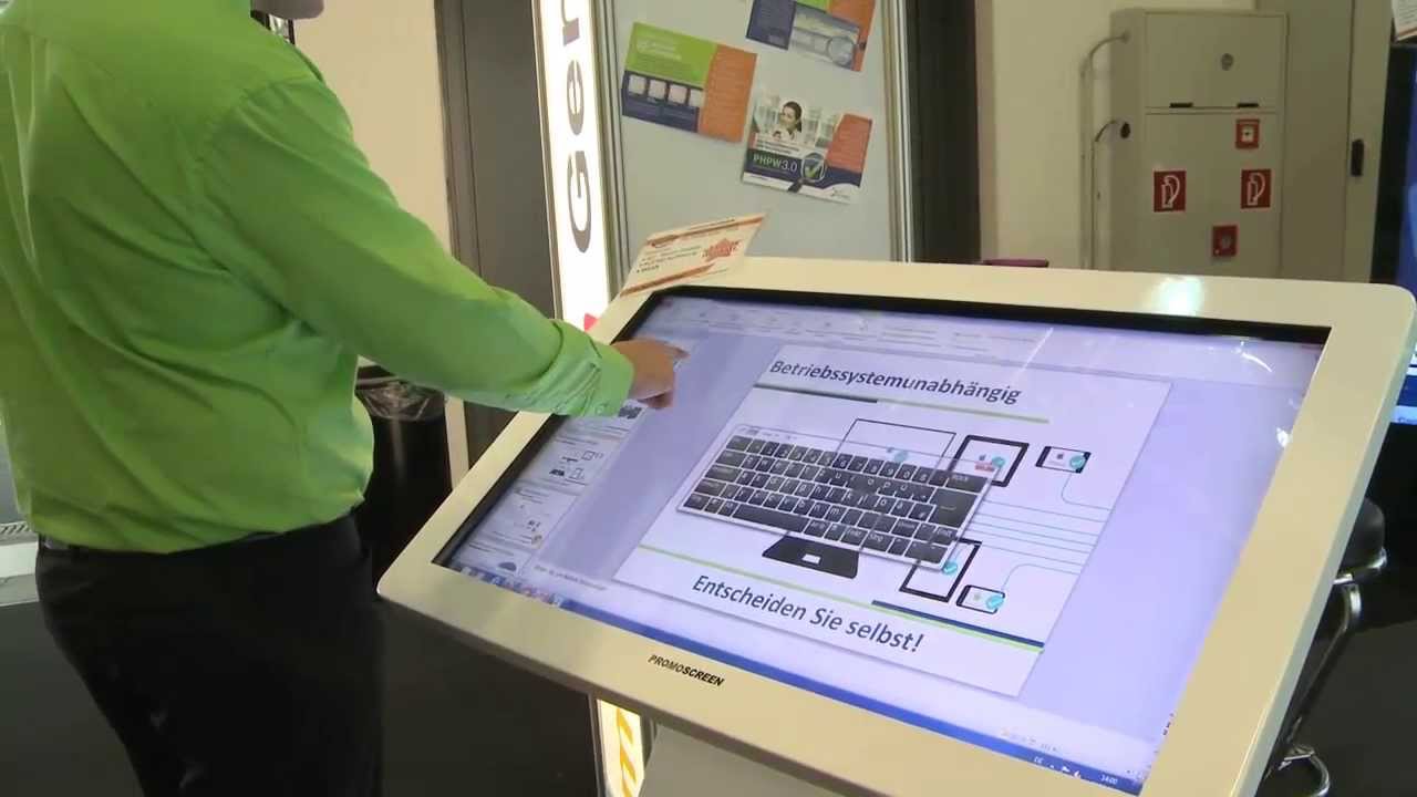 Promoscreen Digital Signage Made in Germany YouTube