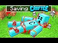 Saving CRAFTEE in Minecraft!