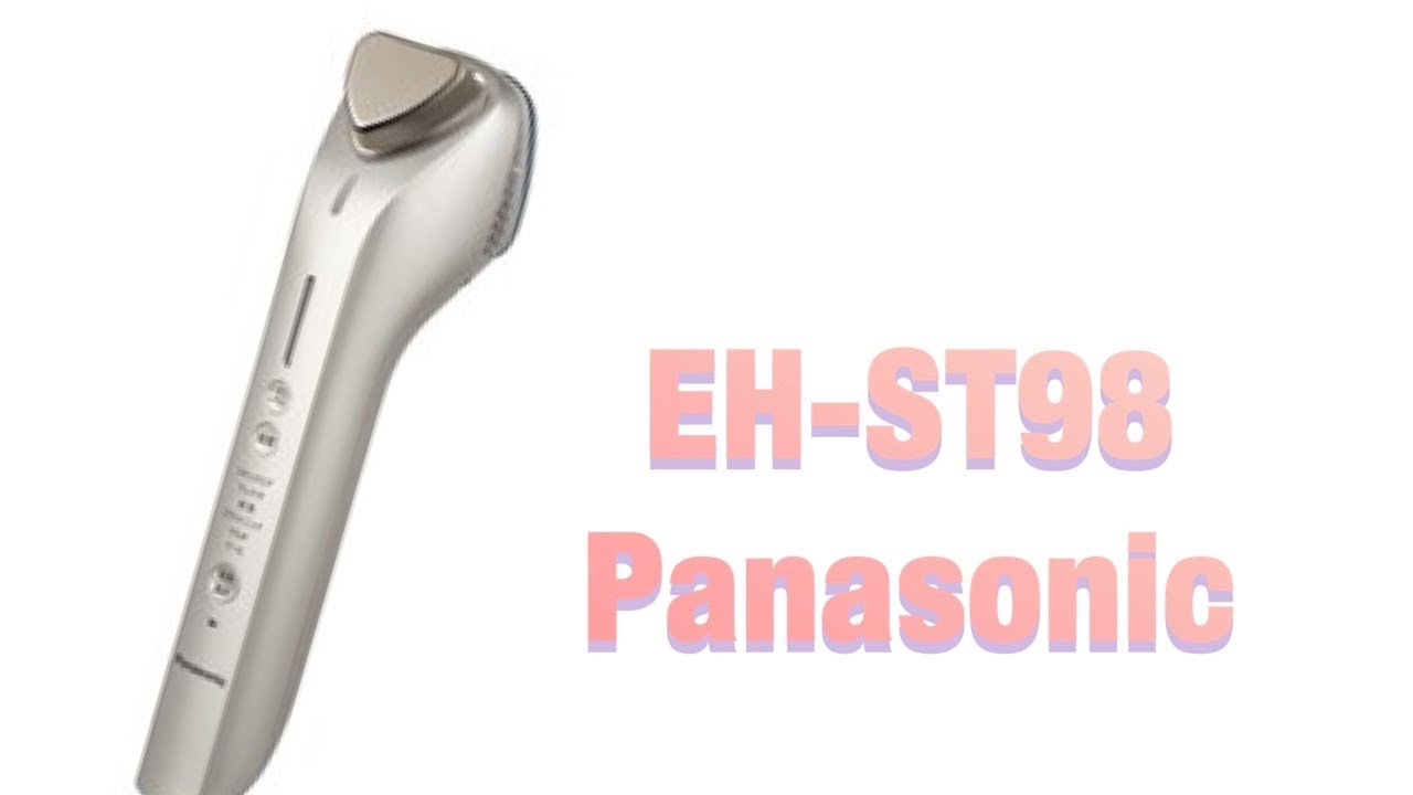 Panasonic 美顔器 フェイスケア EH-ST98 イオンエフェクター - YouTube