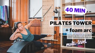 PILATES TOWER Workout + PILATES ARC | 40 Min | Multi-level | Full Body