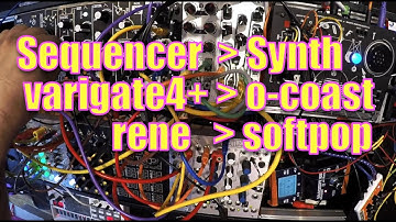 3 voices 0-coast, Basimilus and SoftpPop slow ambient Modular Jam #003