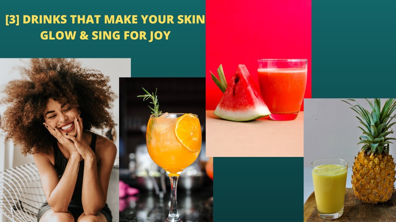 [3]HOMÊMADÉ FRESH DRINKS THAT MAKE YOUR SKIN GLØW DETOX DRINK FOR