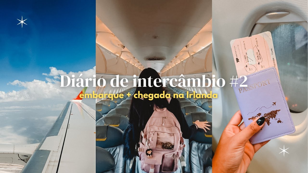 TCHAU, BRASIL! | embarque + chegada na Irlanda ☘️| diário de intercâmbio #2