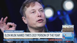 Elon Musk named TIME's 2021 Person of the Year | Morning in America