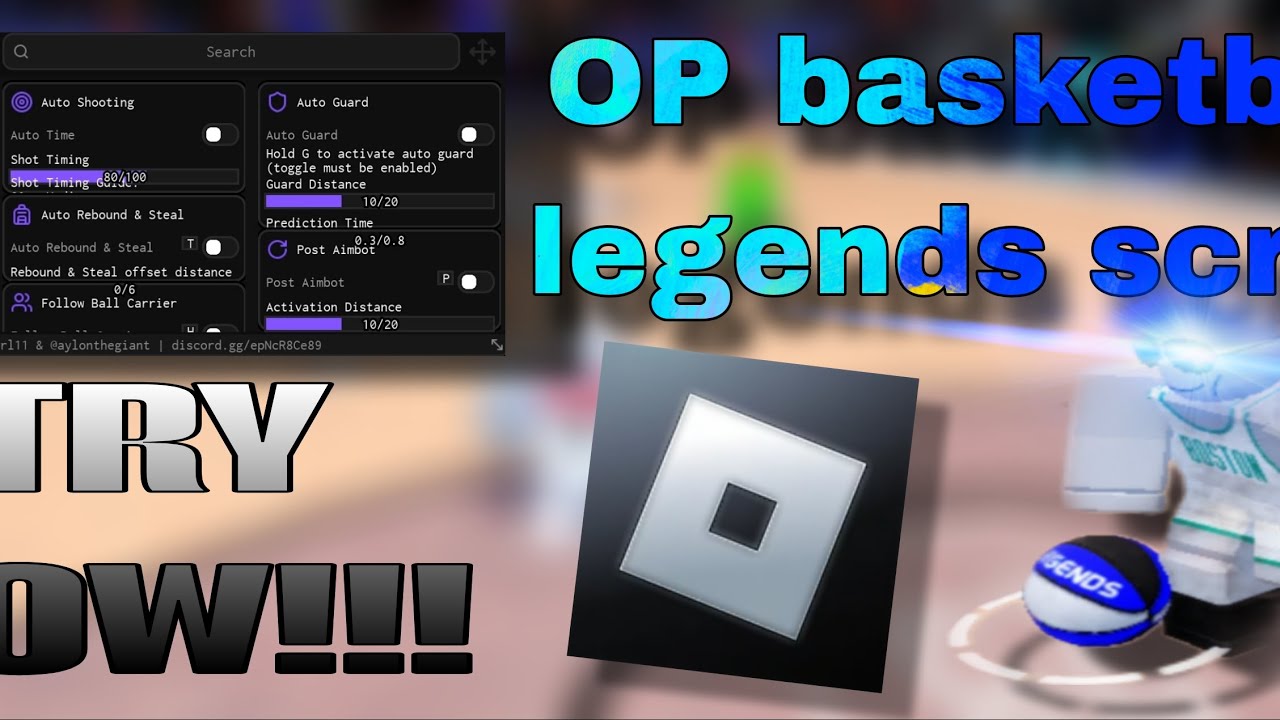 OP basketball Legends script (MUST USE) - YouTube