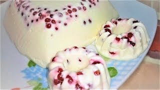 Десерт Который Можно Проглотить Вместе с Языком! Невероятно Вкусный БЛАНМАНЖЕ Тает во рту