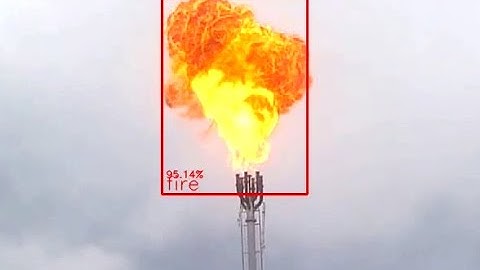 Video-based fire recognition (neural network)