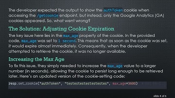 How to Properly Handle Cookies in Flask: Troubleshooting Tips