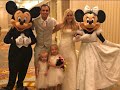 DISNEY WEDDING VIDEO - Mickey and Minnie SURPRISE GUESTS!