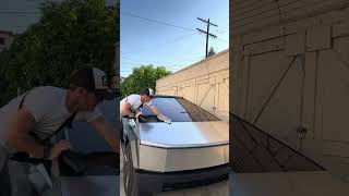 Best Way To Clean Cybertruck Windshield Inside and Out #cybertruck #windshield #amazonfinds #windows