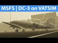 Microsoft Flight Simulator | DC-3 on VATSIM