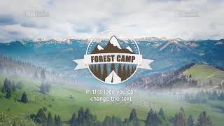 Landscape Logo Constructor After Effects
