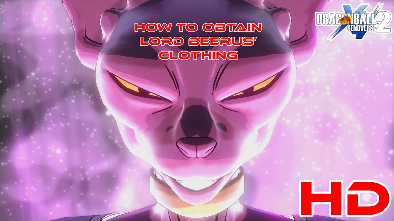 How To Get Lord Beerus' Clothes - Dragon Ball Xenoverse 2 - Guide