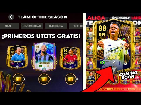 LOS PRIMEROS ULTIMATE TOTS +99 DE GRL GRATIS EN FC MOBILE!! 😳 VIENEN TOTS DE LALIGA &amp; MAS!!